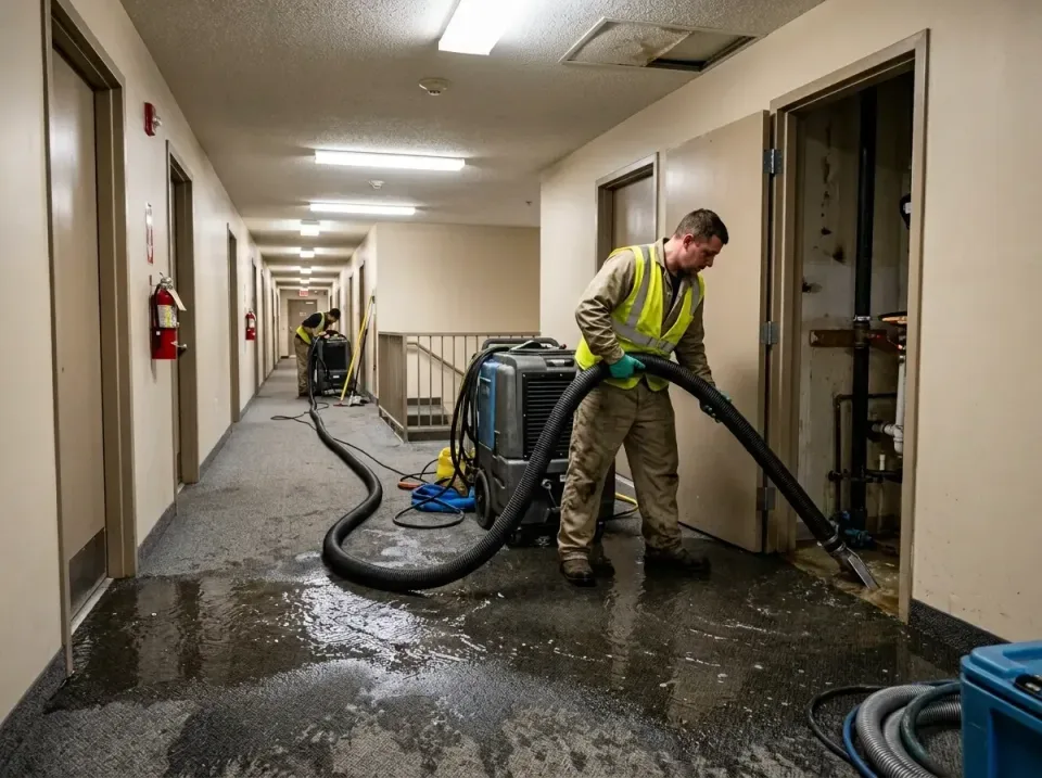 multi-unit-apartment-hallway-f-005 — frequently asked questions, Emergency Burst Pipe Water Extraction & Removal in Alcoa, TN